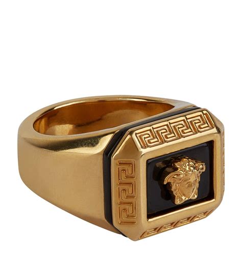 versace ring herren löwe|Versace Rings for Men .